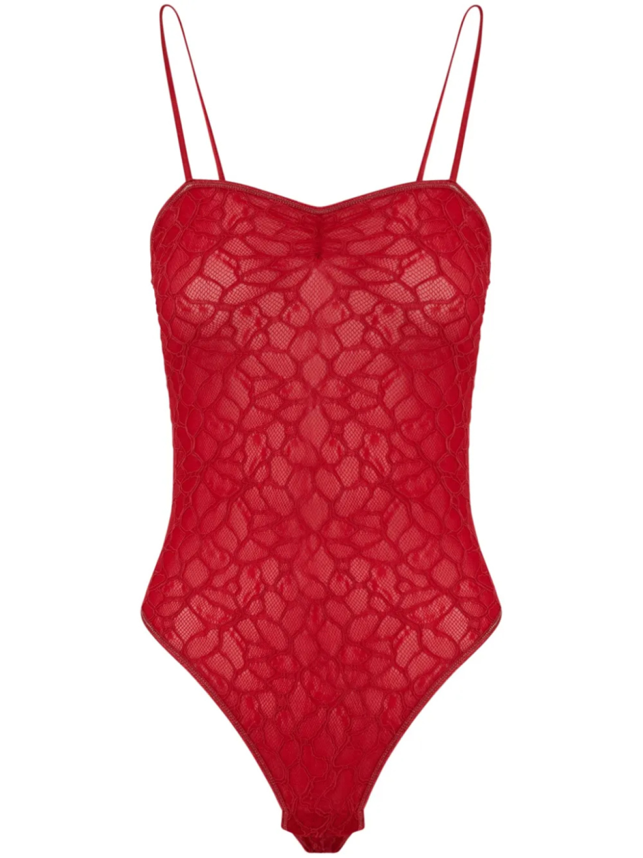 Боди Fleur du Mal PINKO, красный 
Боди Fleur du Mal PINKO, красный