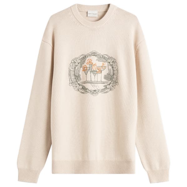 Cocktail tray knitted джемпер Drôle De Monsieur, natural бежевый
Cocktail tray knitted джемпер Drôle De Monsieur, natural бежевый