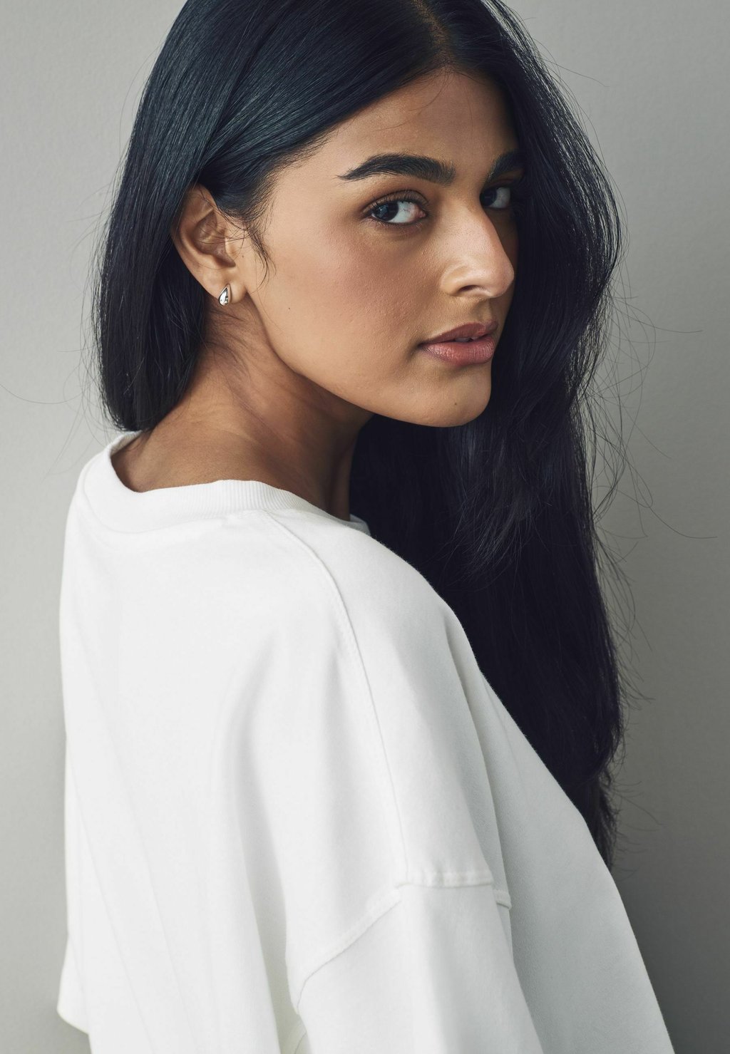 Футболка с принтом CREW NECK Next, белый 
Футболка с принтом CREW NECK Next, белый