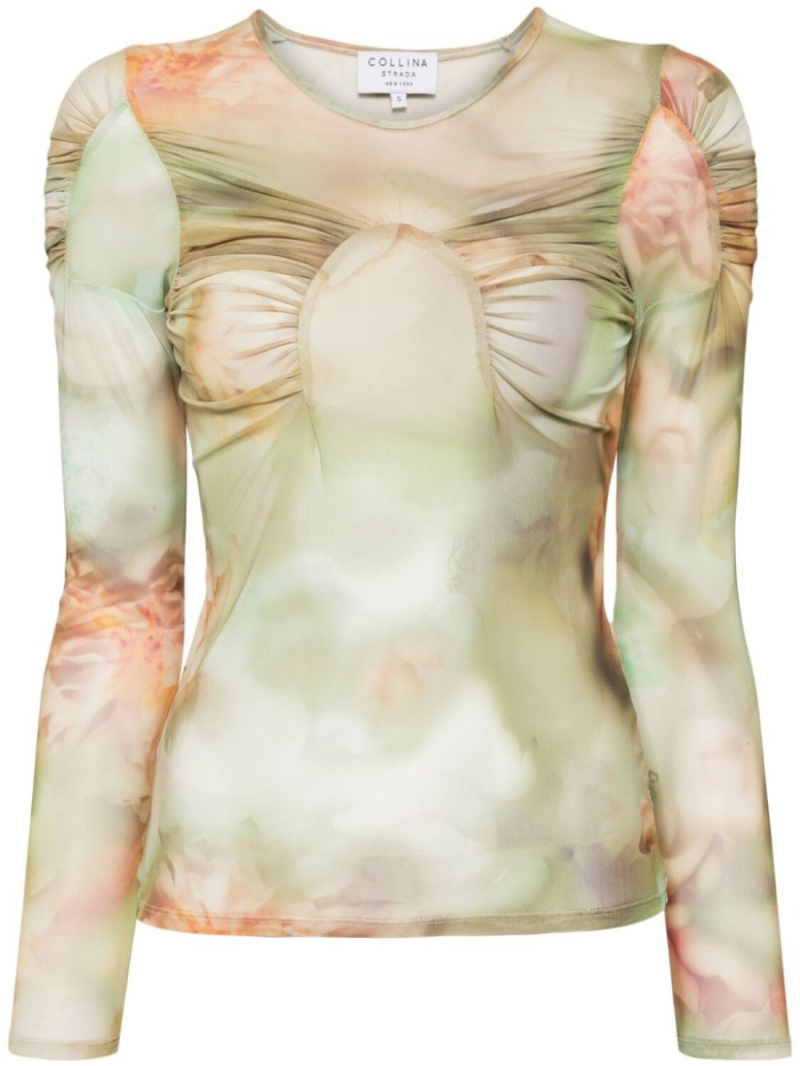 Collina Strada топ с графичным принтом, желтый
Collina Strada топ с графичным принтом, желтый