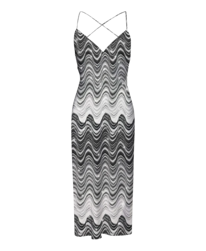 Длинное платье в стиле морских волн Mc2 Saint Barth, мультиколор
Длинное платье в стиле морских волн Mc2 Saint Barth, мультиколор