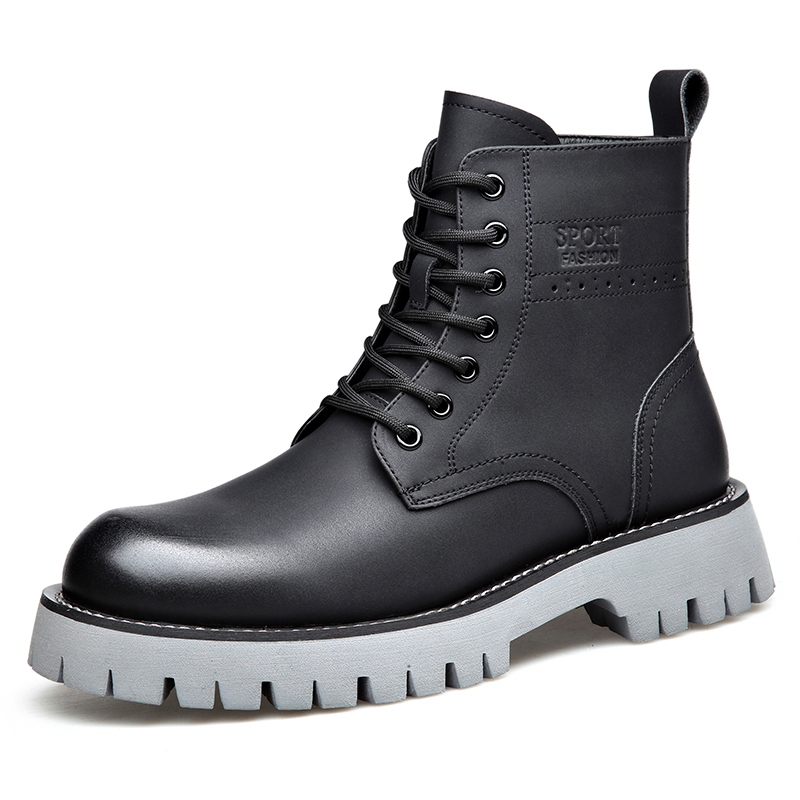 LUOMAIKE Черные короткие ботинки мартин, цвет Black
LUOMAIKE Черные короткие ботинки мартин, цвет Black