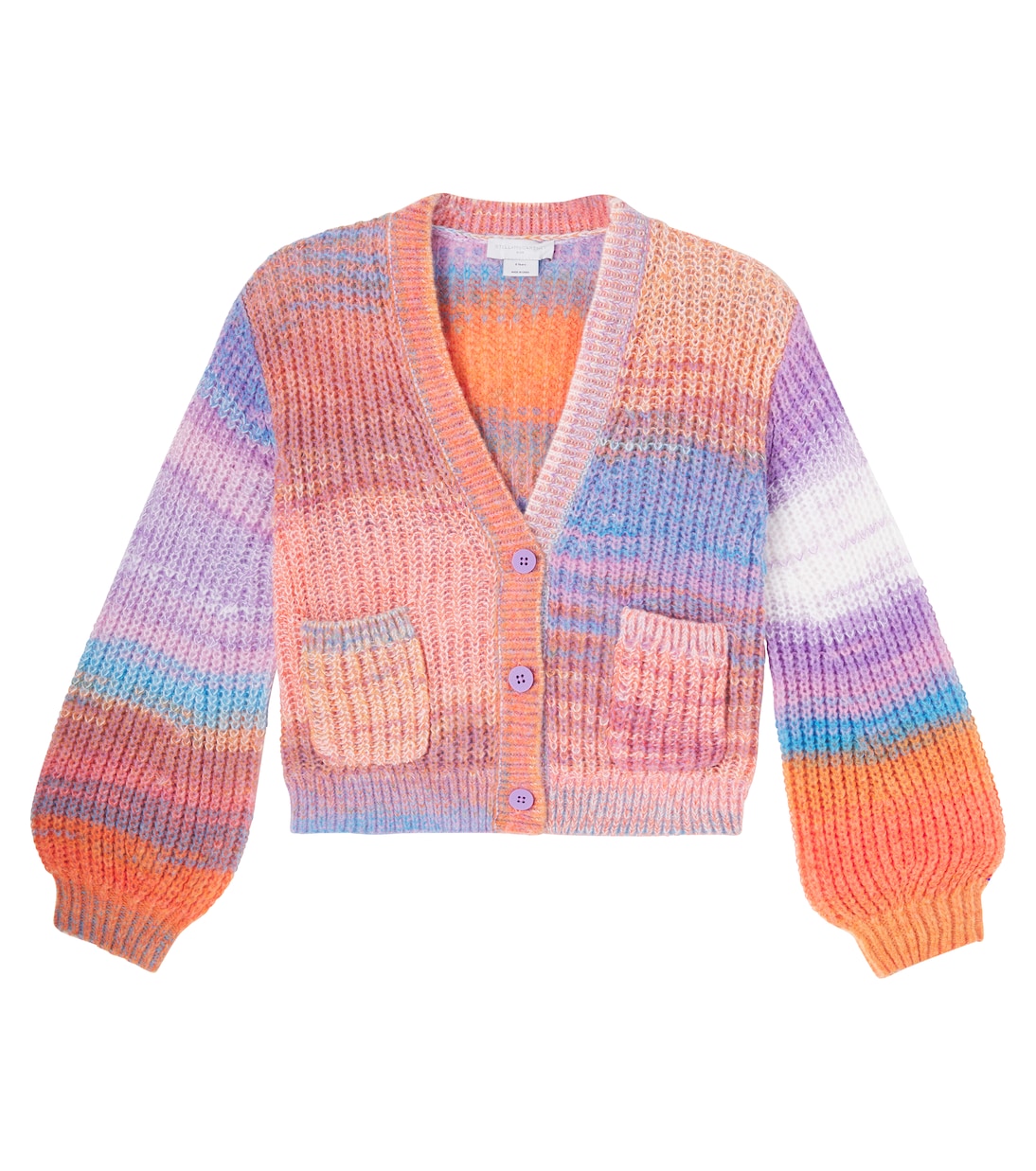 Кардиган, окрашенный в космическом стиле Stella McCartney Kids, Colourful
Кардиган, окрашенный в космическом стиле Stella McCartney Kids, Colourful