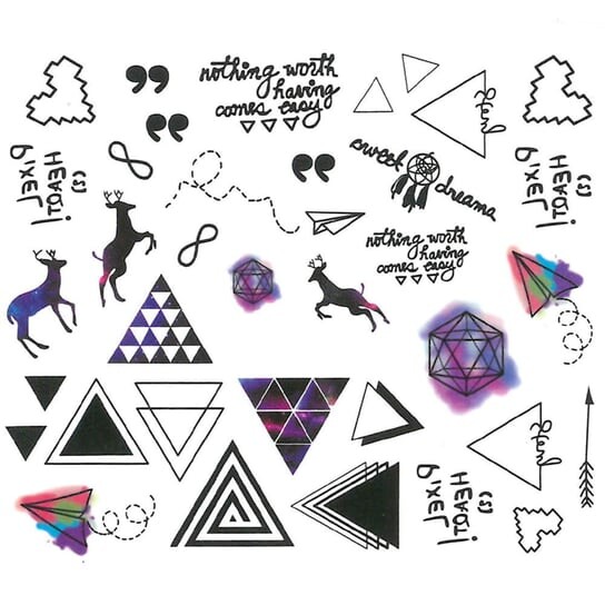 Наклейки для ногтей с водой YZW-B034, AllePaznokcie
Наклейки для ногтей с водой YZW-B034, AllePaznokcie