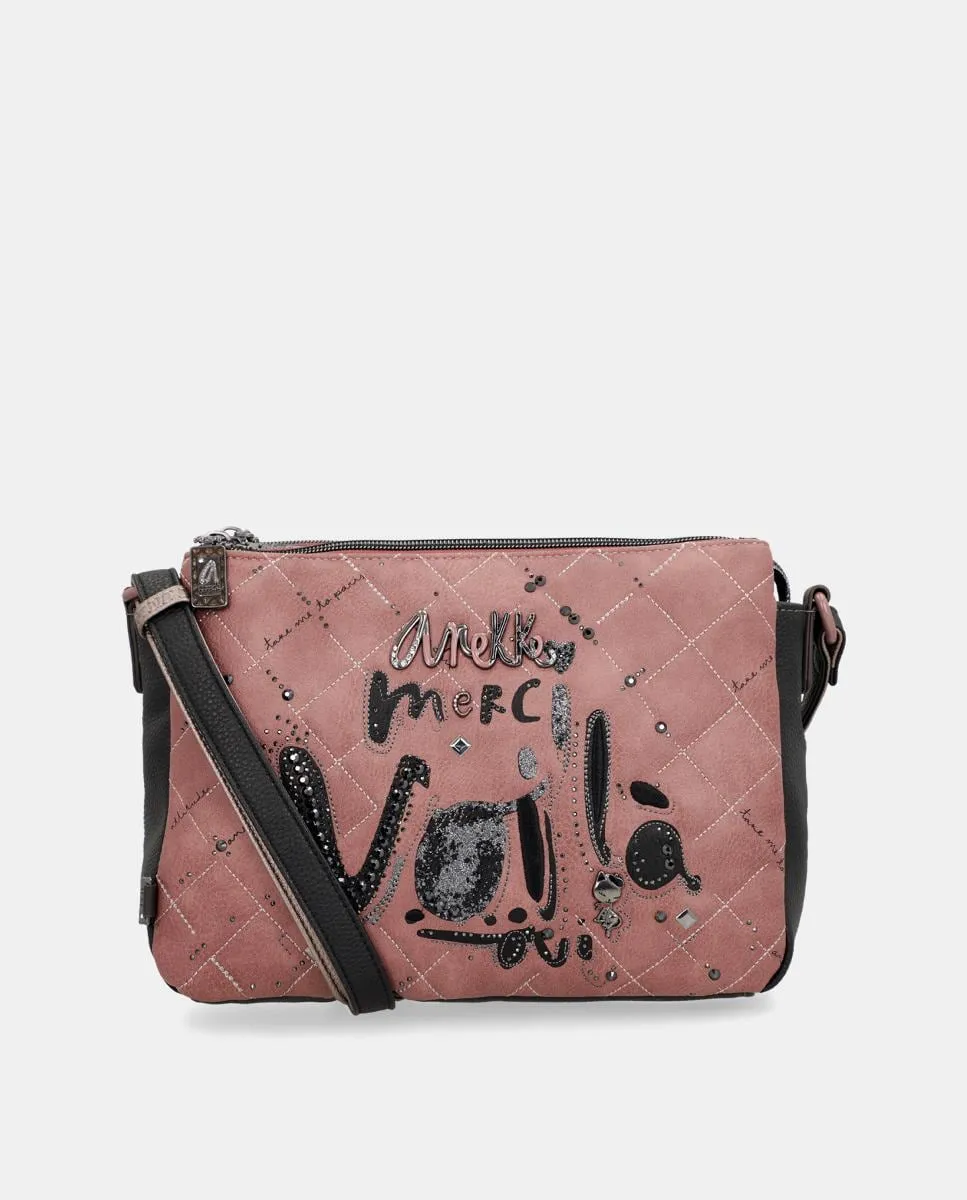 Парижская стеганая сумка через плечо с тремя отделениями Anekke, многоцветный
Парижская стеганая сумка через плечо с тремя отделениями Anekke, многоцветный