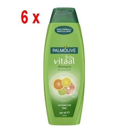 Шампунь Fresh Vital с экстрактом цитрусовых 350мл, Palmolive 
Шампунь Fresh Vital с экстрактом цитрусовых 350мл, Palmolive