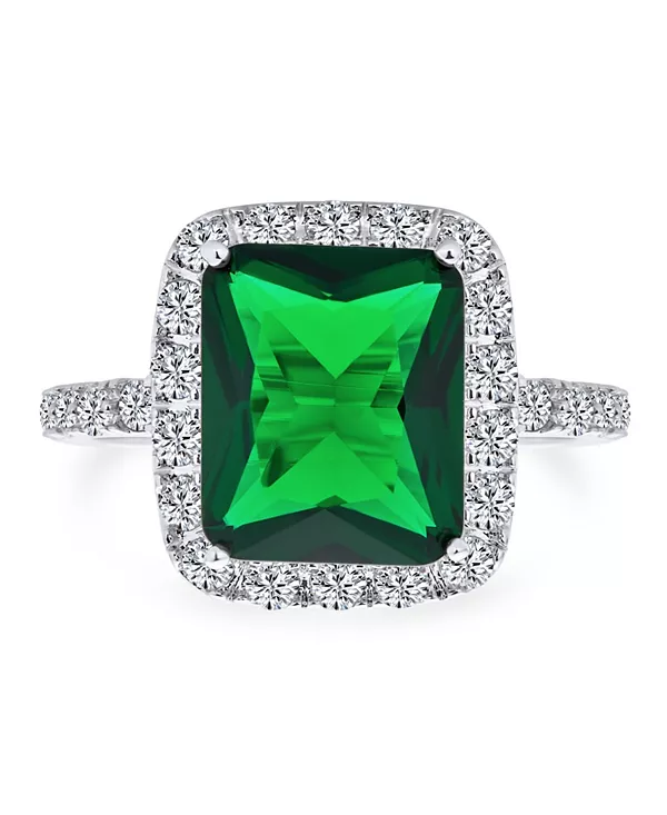 Модное коктейльное кольцо с прямоугольным камнем, кубическим цирконием, паве, ореолом зеленого цвета, в стиле ар-деко, 10 карат, посеребренное Bling Jewelry, green
Модное коктейльное кольцо с прямоугольным камнем, кубическим цирконием, паве, ореолом зеленого цвета, в стиле ар-деко, 10 карат, посеребренное Bling Jewelry, green