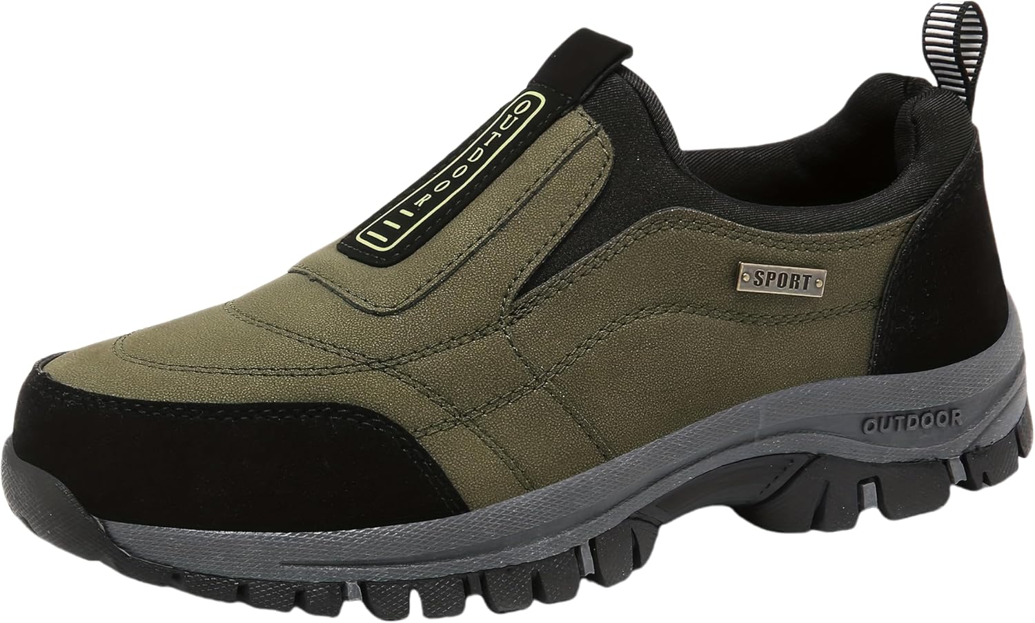 Мужские лоферы - обувь без шнурков с нескользящей подошвой, верх из ПУ, текстильная подкладка - подходит для всех сезонов Hhhchpm, зеленый
Мужские лоферы - обувь без шнурков с нескользящей подошвой, верх из ПУ, текстильная подкладка - подходит для всех сезонов Hhhchpm, зеленый