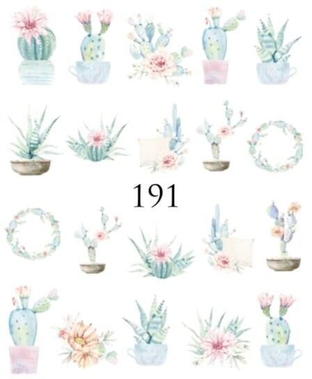 Водные наклейки для ногтей - №191, inna
Водные наклейки для ногтей - №191, inna