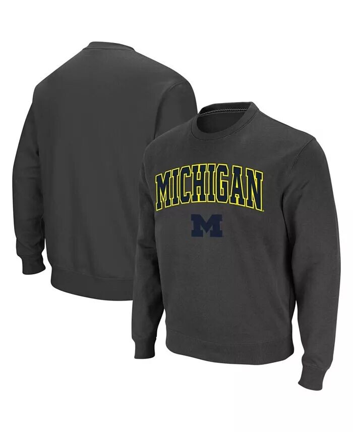 Мужская толстовка Michigan Wolverines Arch & Logo с круглым вырезом Colosseum, серый
Мужская толстовка Michigan Wolverines Arch & Logo с круглым вырезом Colosseum, серый
