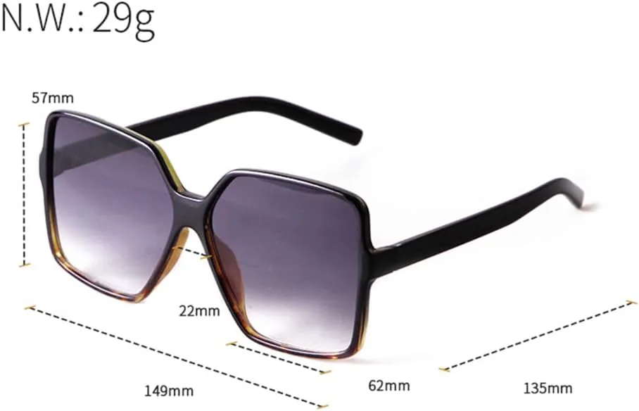 Винтажные женские солнцезащитные очки большого размера в крупной оправе, очки для вождения, солнцезащитные очки с защитой от УФ-излучения UV400 LANGSER, 1
Винтажные женские солнцезащитные очки большого размера в крупной оправе, очки для вождения, солнцезащитные очки с защитой от УФ-излучения UV400 LANGSER, 1