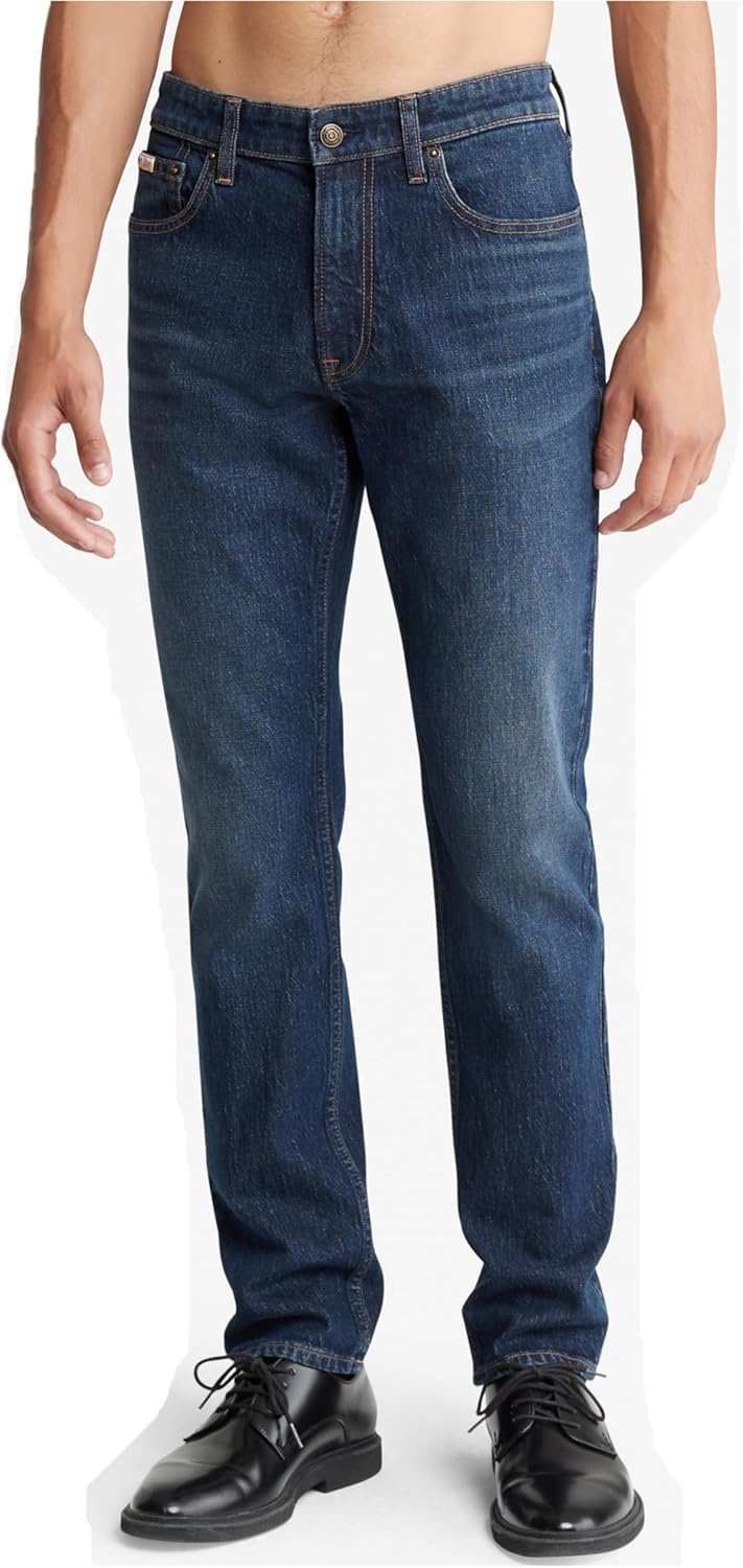 Мужские джинсы Calvin Klein Standard Slim Fit, Blue Black Stone
Мужские джинсы Calvin Klein Standard Slim Fit, Blue Black Stone