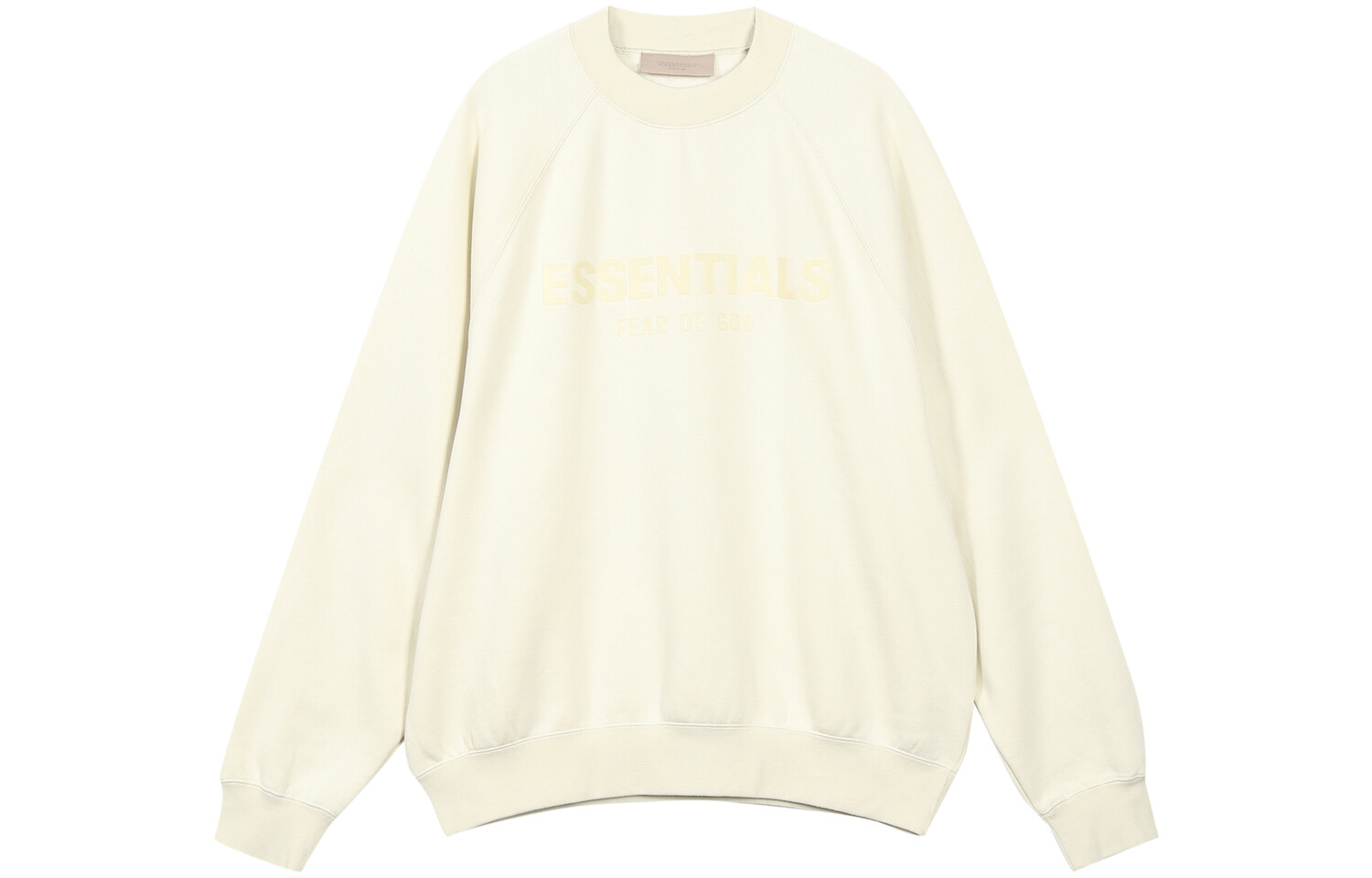 FW21 Толстовка унисекс сырного цвета Fear Of God Essentials, цвет Cheese color 
FW21 Толстовка унисекс сырного цвета Fear Of God Essentials, цвет Cheese color