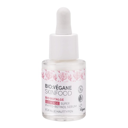 Bio Vegan Skinfood Red Algae Super Phyto-Retinol Serum - Slow Age Serum Bio:Végane
Bio Vegan Skinfood Red Algae Super Phyto-Retinol Serum - Slow Age Serum Bio:Végane