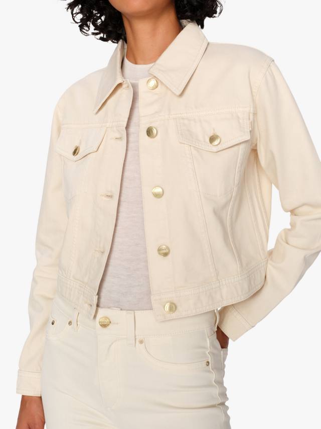 Джинсовая куртка vika trucker DL1961, экрю 
Джинсовая куртка vika trucker DL1961, экрю