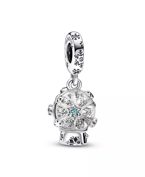 Подвеска-Шарм в виде снежинки из кубического циркония Pandora, turquoise
Подвеска-Шарм в виде снежинки из кубического циркония Pandora, turquoise