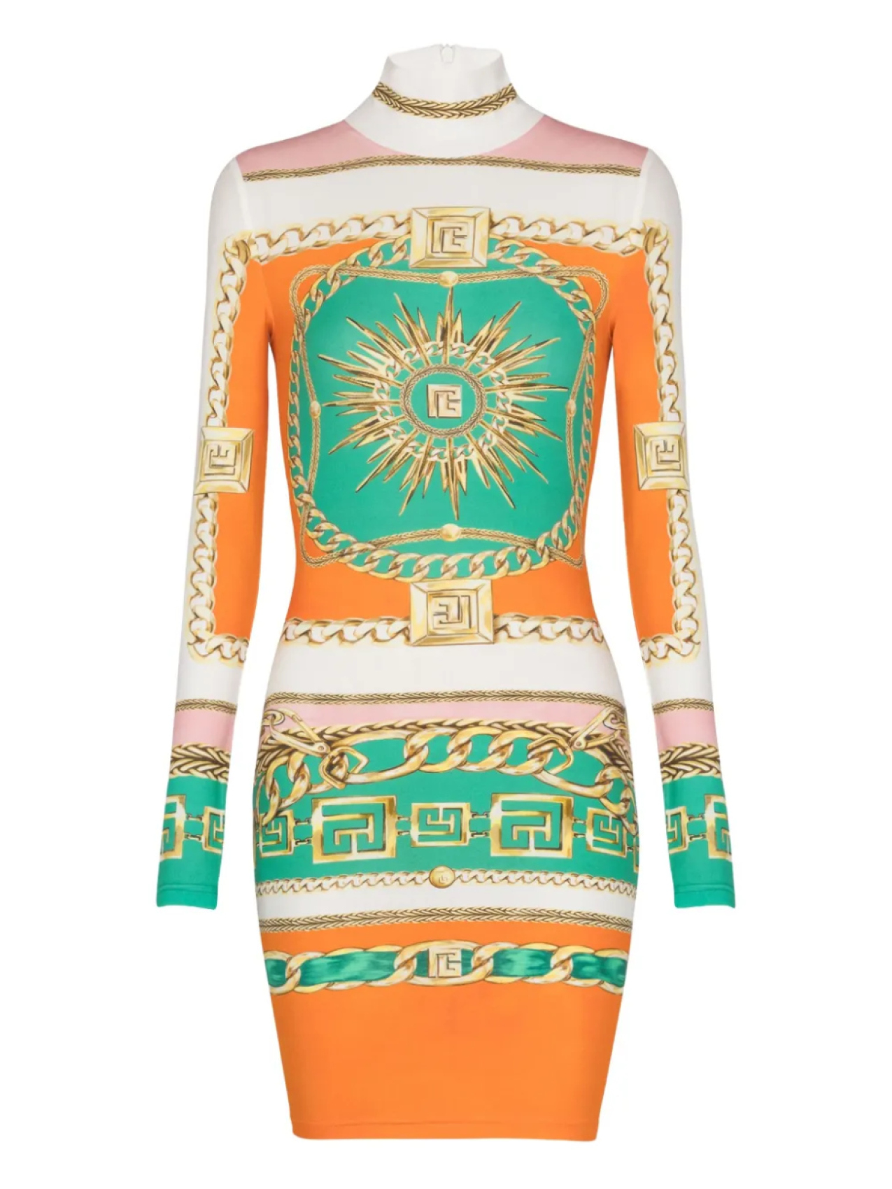 Balmain облегающее платье с графичным принтом, оранжевый
Balmain облегающее платье с графичным принтом, оранжевый