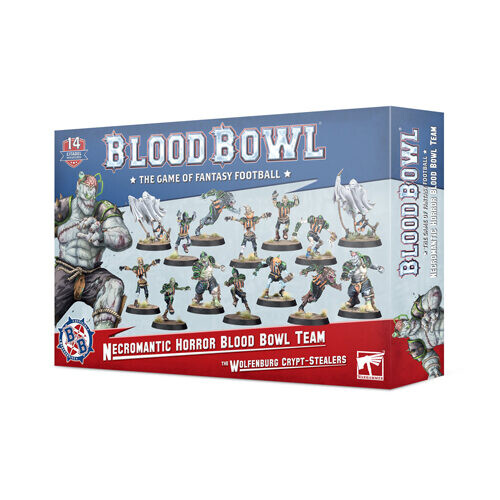 Фигурки Blood Bowl: Necromantic Horror Team – The Wolfenburg Crypt-Stealers Games Workshop
Фигурки Blood Bowl: Necromantic Horror Team – The Wolfenburg Crypt-Stealers Games Workshop