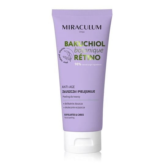 Пилинг для лица 100 мл MIRACULUM Bakuchiol Anti-age Exfoliates and Care
Пилинг для лица 100 мл MIRACULUM Bakuchiol Anti-age Exfoliates and Care