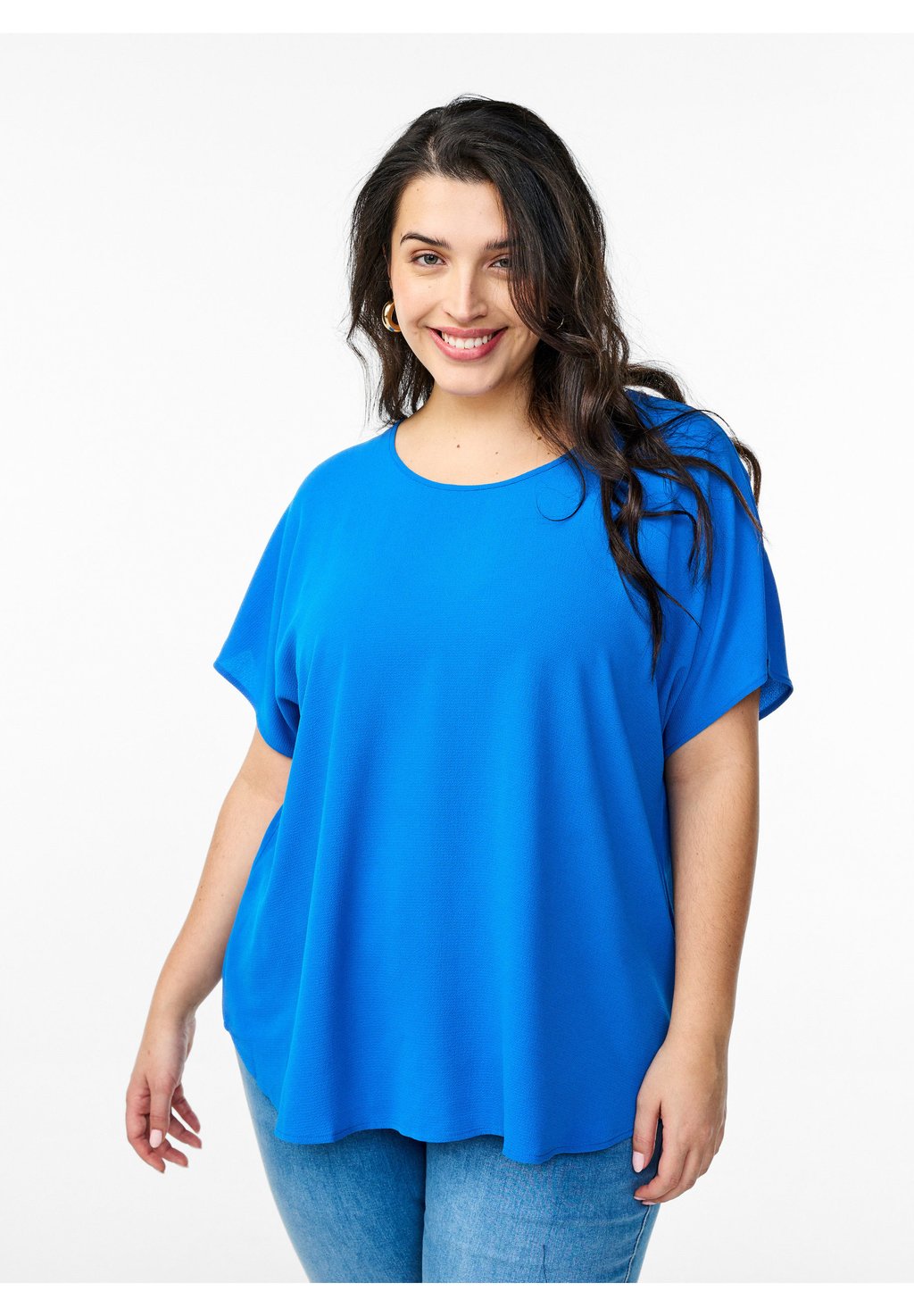 Блуза Zizzi, синий 
Блуза Zizzi, синий