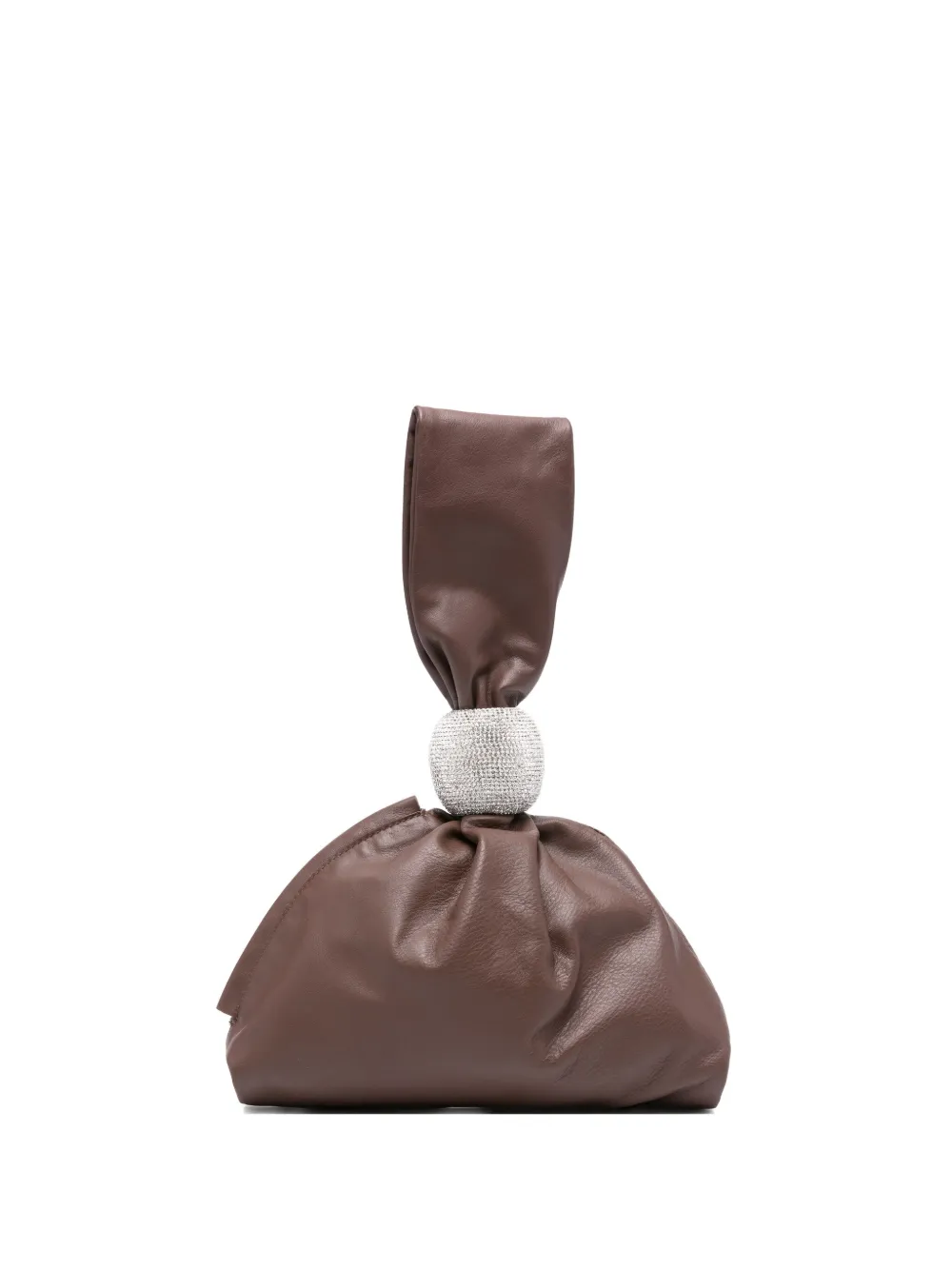 Сумка-тоут с кристаллами Giuseppe Di Morabito, коричневый
Сумка-тоут с кристаллами Giuseppe Di Morabito, коричневый