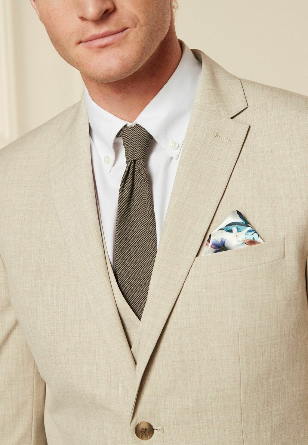 Пиджак SKINNY FIT MOTIONFLEX STRETCH Next, бежевый 
Пиджак SKINNY FIT MOTIONFLEX STRETCH Next, бежевый