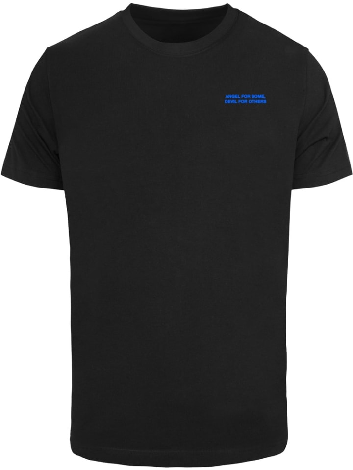 Футболка Angel Or Devil Tee черного цвета Mister Tee
Футболка Angel Or Devil Tee черного цвета Mister Tee