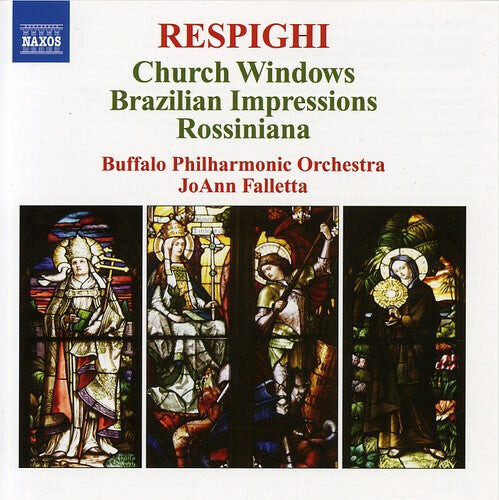 CD диск Respighi / Buffalo Philharmonic Orch / Falletta: Church Windows / Brazilian Impressions
CD диск Respighi / Buffalo Philharmonic Orch / Falletta: Church Windows / Brazilian Impressions
