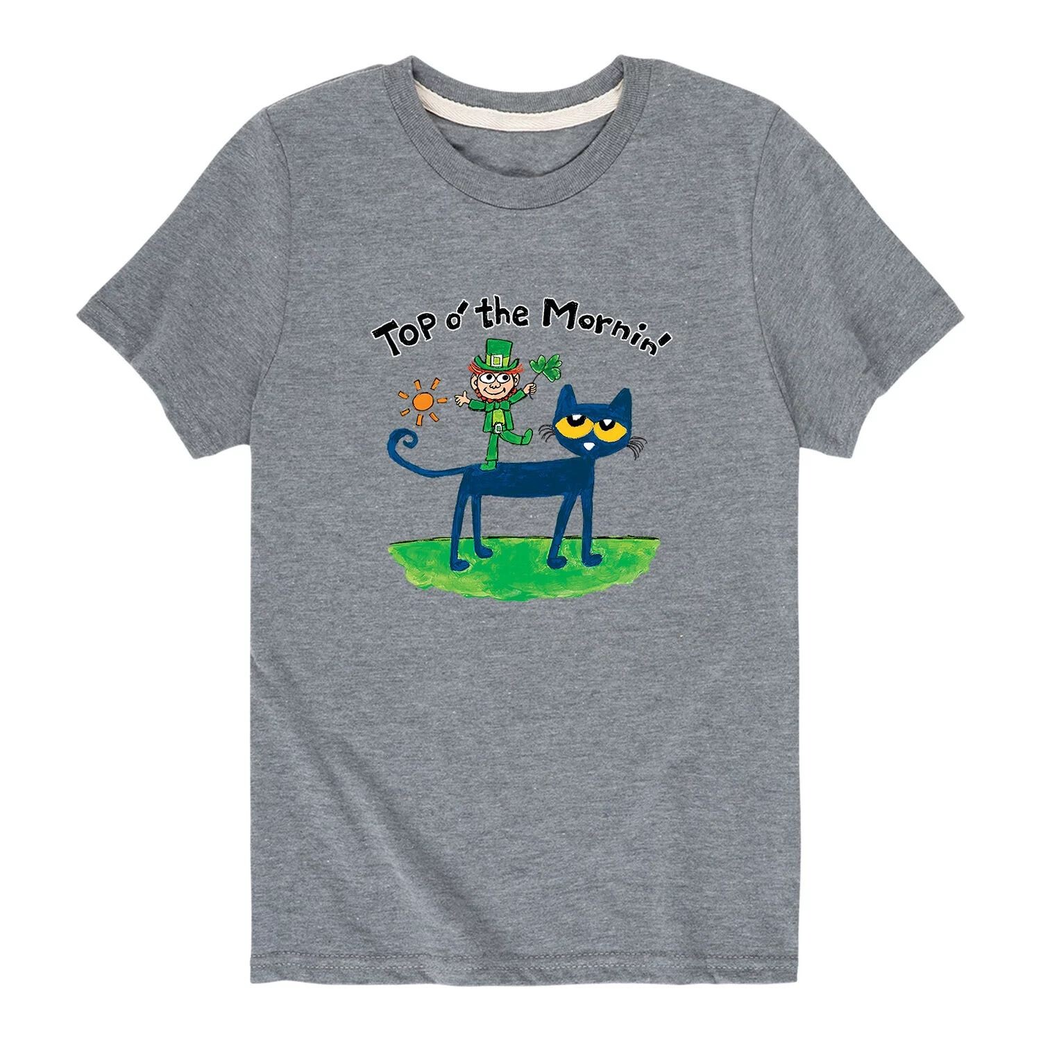 Футболка с изображением кота Пита и лепрекона для мальчиков 8–20 лет Licensed Character
Футболка с изображением кота Пита и лепрекона для мальчиков 8–20 лет Licensed Character