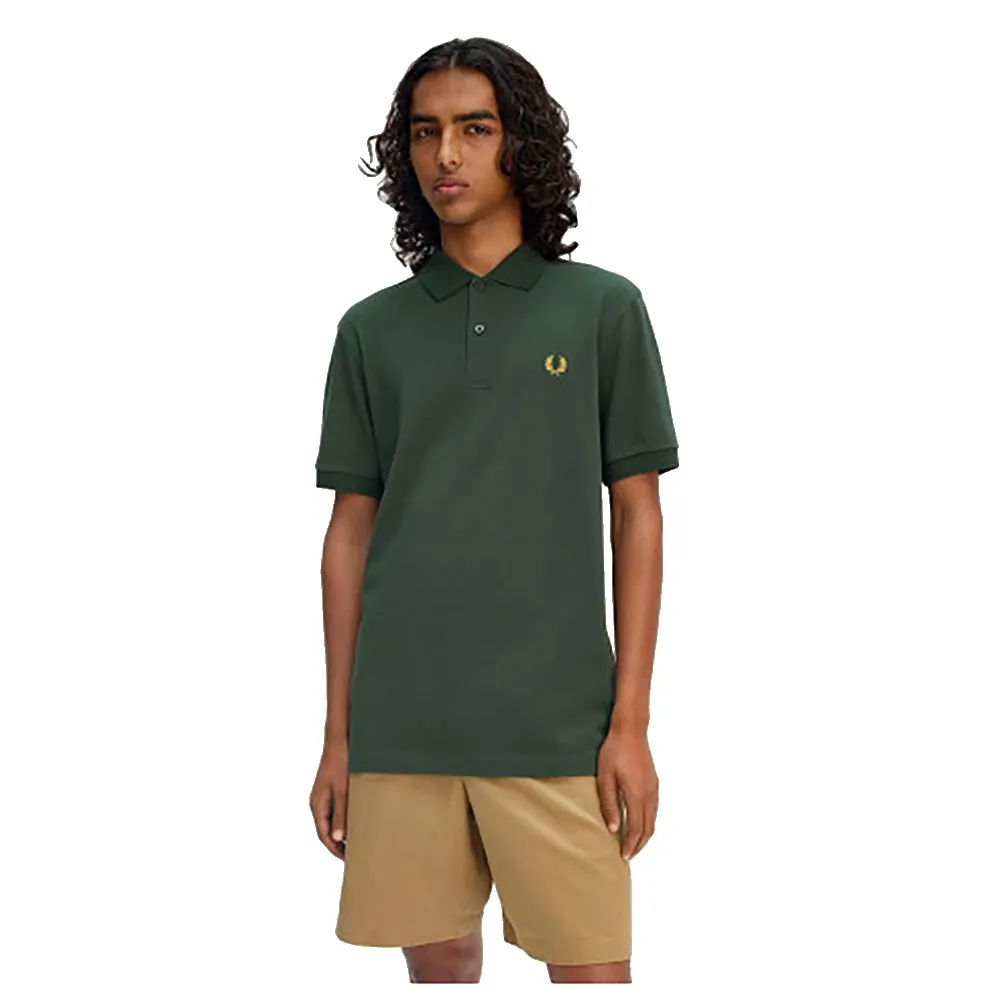 Поло с коротким рукавом Fred Perry M6000, зеленый 
Поло с коротким рукавом Fred Perry M6000, зеленый