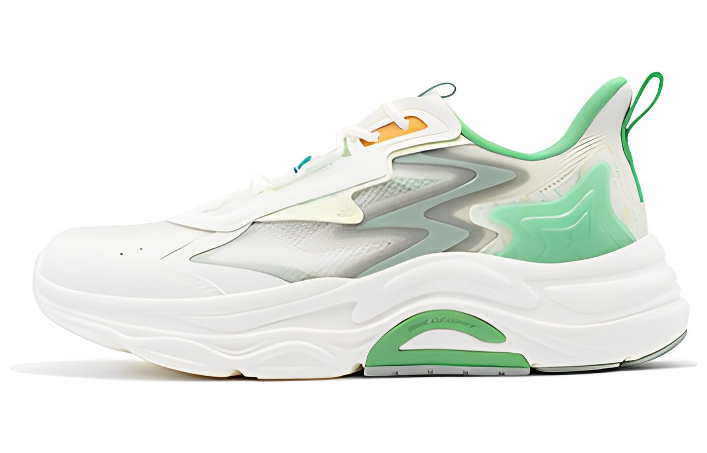 Мужские кроссовки Lifestyle с низким верхом, белый/зеленый 361°
Мужские кроссовки Lifestyle с низким верхом, белый/зеленый 361°