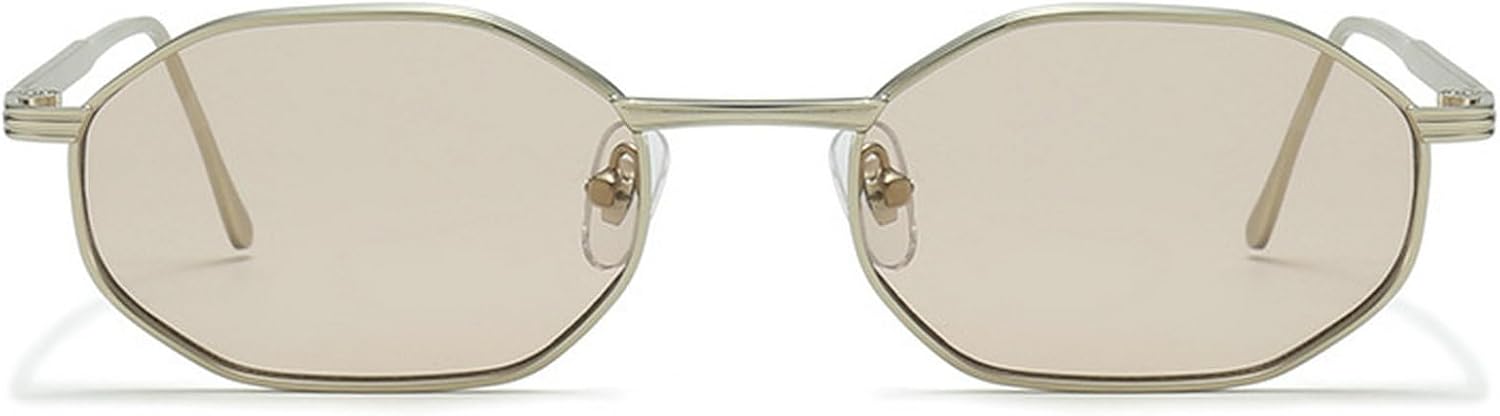 Узкие многоугольные солнцезащитные очки для мужчин, модные прямоугольные солнцезащитные очки для женщин, маленькая металлическая квадратная оправа, солнцезащитные очки UV400 mincl, Champagne
Узкие многоугольные солнцезащитные очки для мужчин, модные прямоугольные солнцезащитные очки для женщин, маленькая металлическая квадратная оправа, солнцезащитные очки UV400 mincl, Champagne