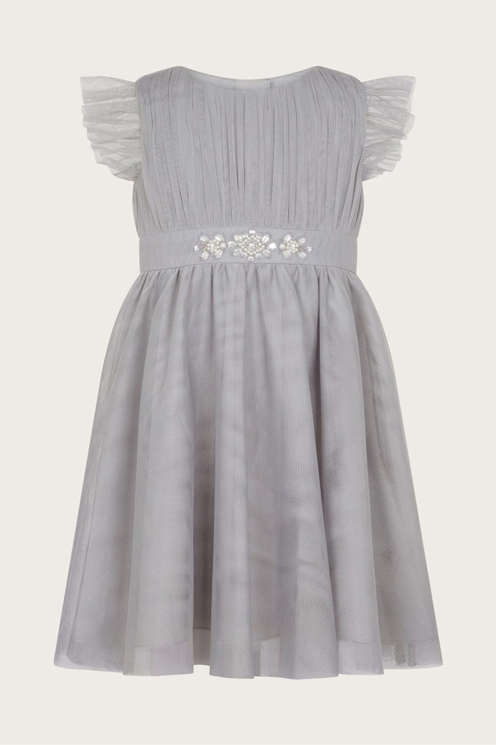 Платье из тюля Baby Penelope с блестками и поясом Monsoon, серый
Платье из тюля Baby Penelope с блестками и поясом Monsoon, серый