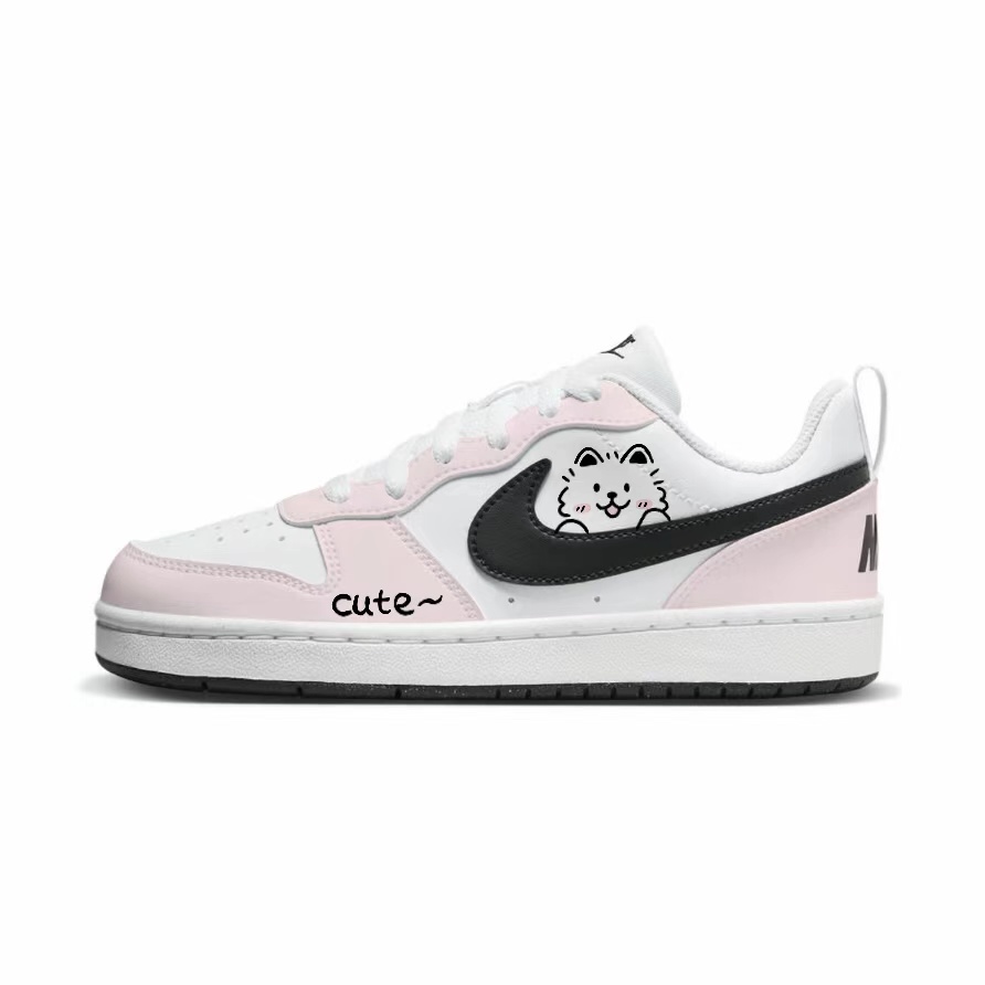 Nike Court Borough нескользящие лоу-топ скейтборд кроссовки Pink Kids'
Nike Court Borough нескользящие лоу-топ скейтборд кроссовки Pink Kids'