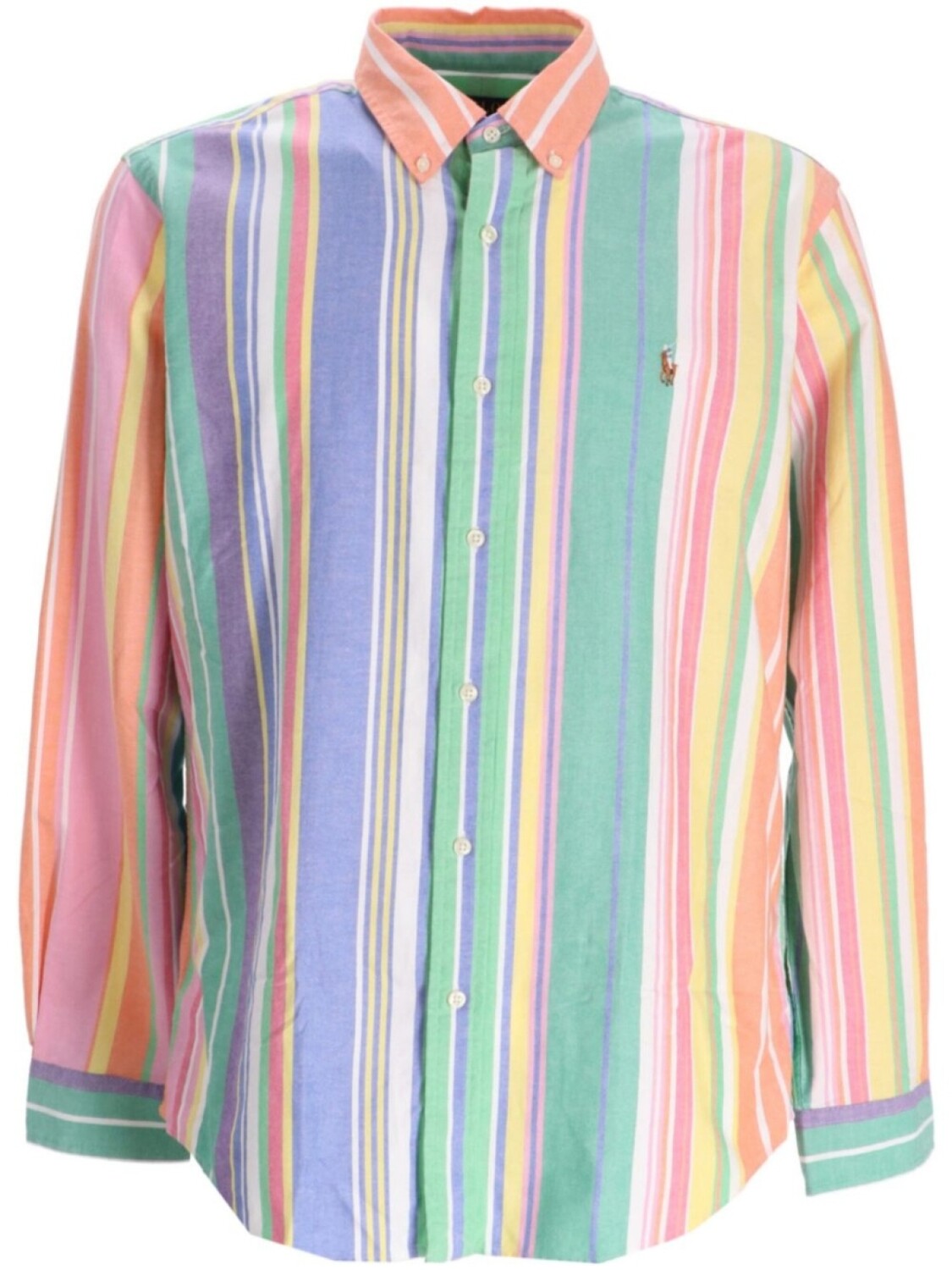 Полосатая хлопковая рубашка Polo Ralph Lauren, зеленый
Полосатая хлопковая рубашка Polo Ralph Lauren, зеленый