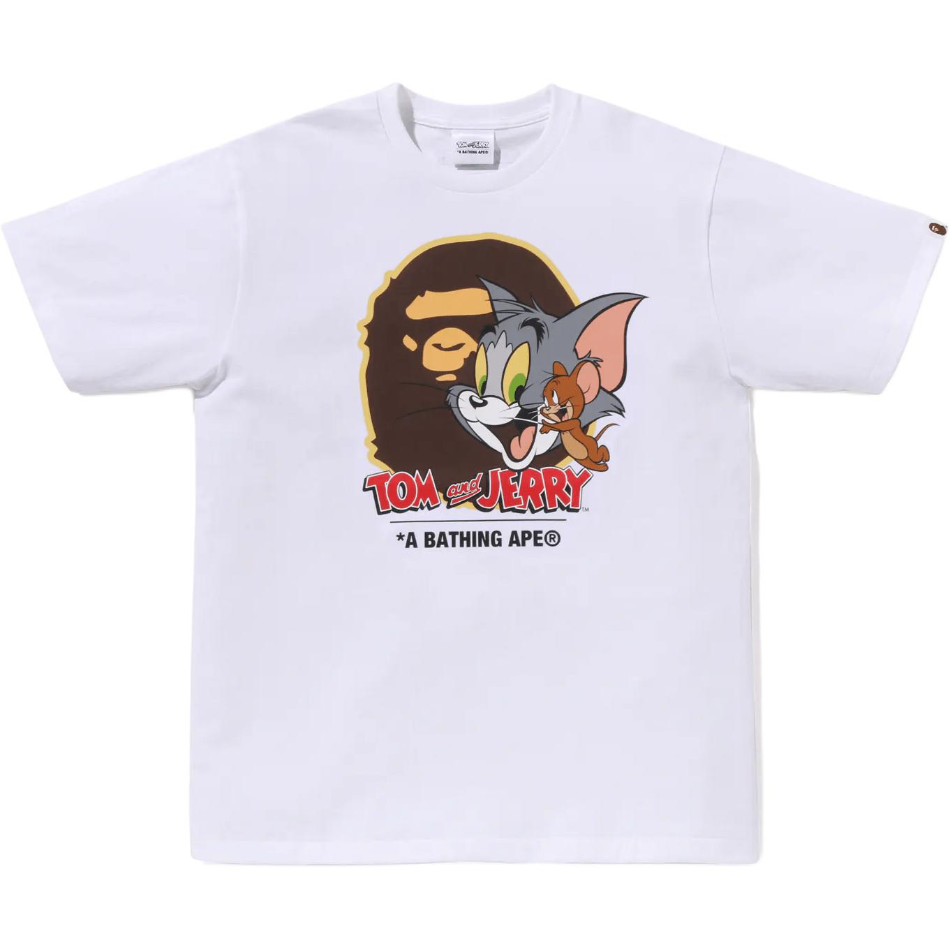 Футболка Bape X Tom And Jerry 85th Ape Head I A BATHING APE, белый
Футболка Bape X Tom And Jerry 85th Ape Head I A BATHING APE, белый