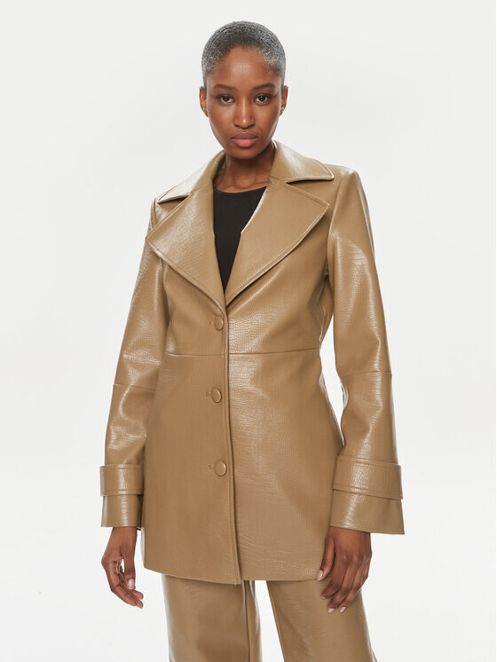 Переходное пальто стандартного кроя Rotate, коричневый
Переходное пальто стандартного кроя Rotate, коричневый