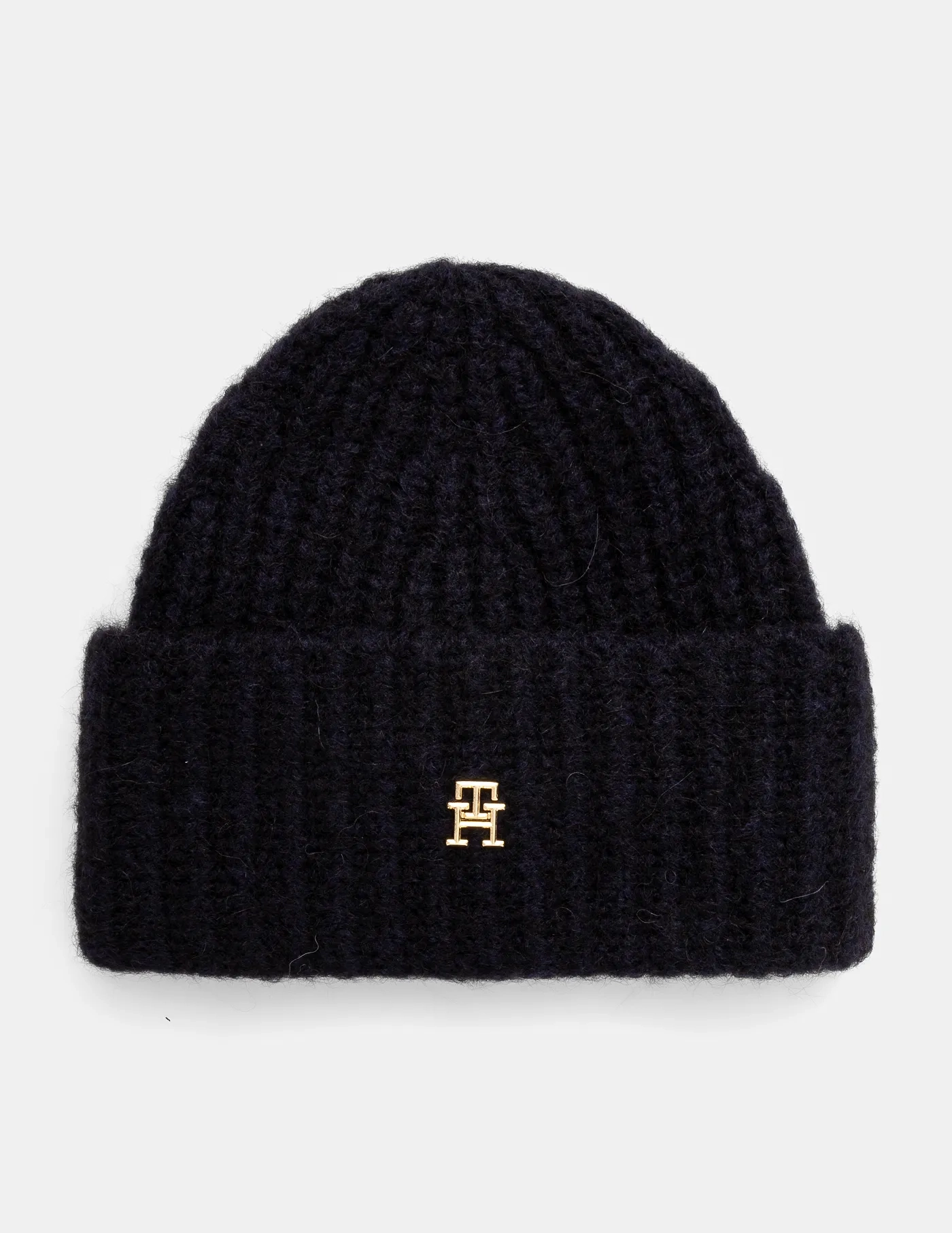 Шапка из смесовой шерсти Tommy Hilfiger, темно-синий 
Шапка из смесовой шерсти Tommy Hilfiger, темно-синий