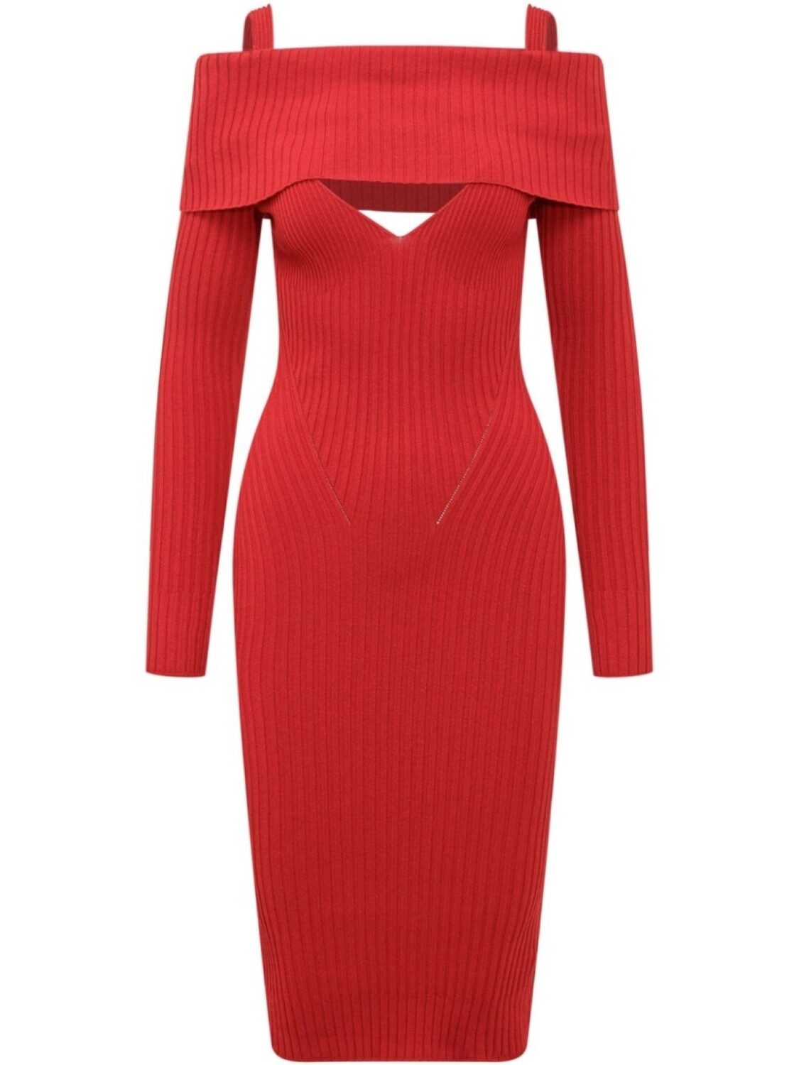 Платье миди в рубчик ANDREĀDAMO, красный
Платье миди в рубчик ANDREĀDAMO, красный