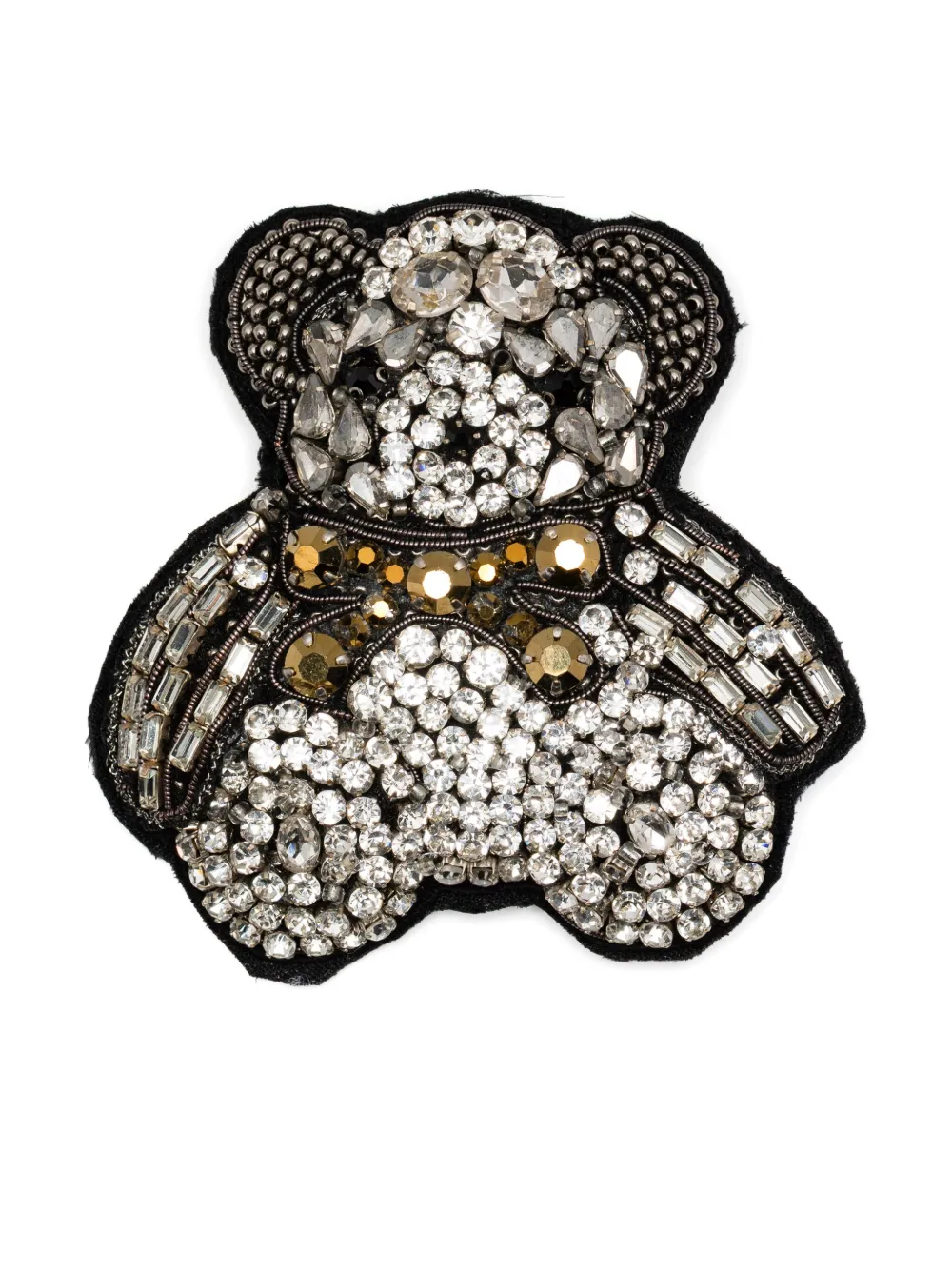 Брошь с кристаллами Dice Kayek, серебяный 
Брошь с кристаллами Dice Kayek, серебяный