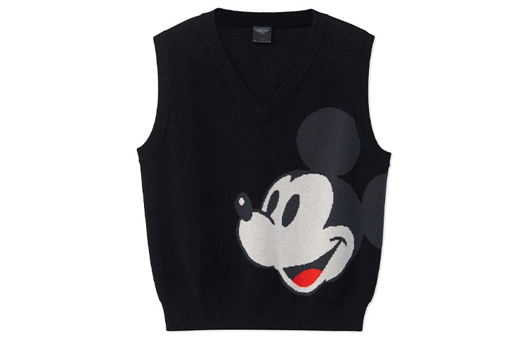 Дисней X Топ-майка женская черная LINING 
Дисней X Топ-майка женская черная LINING