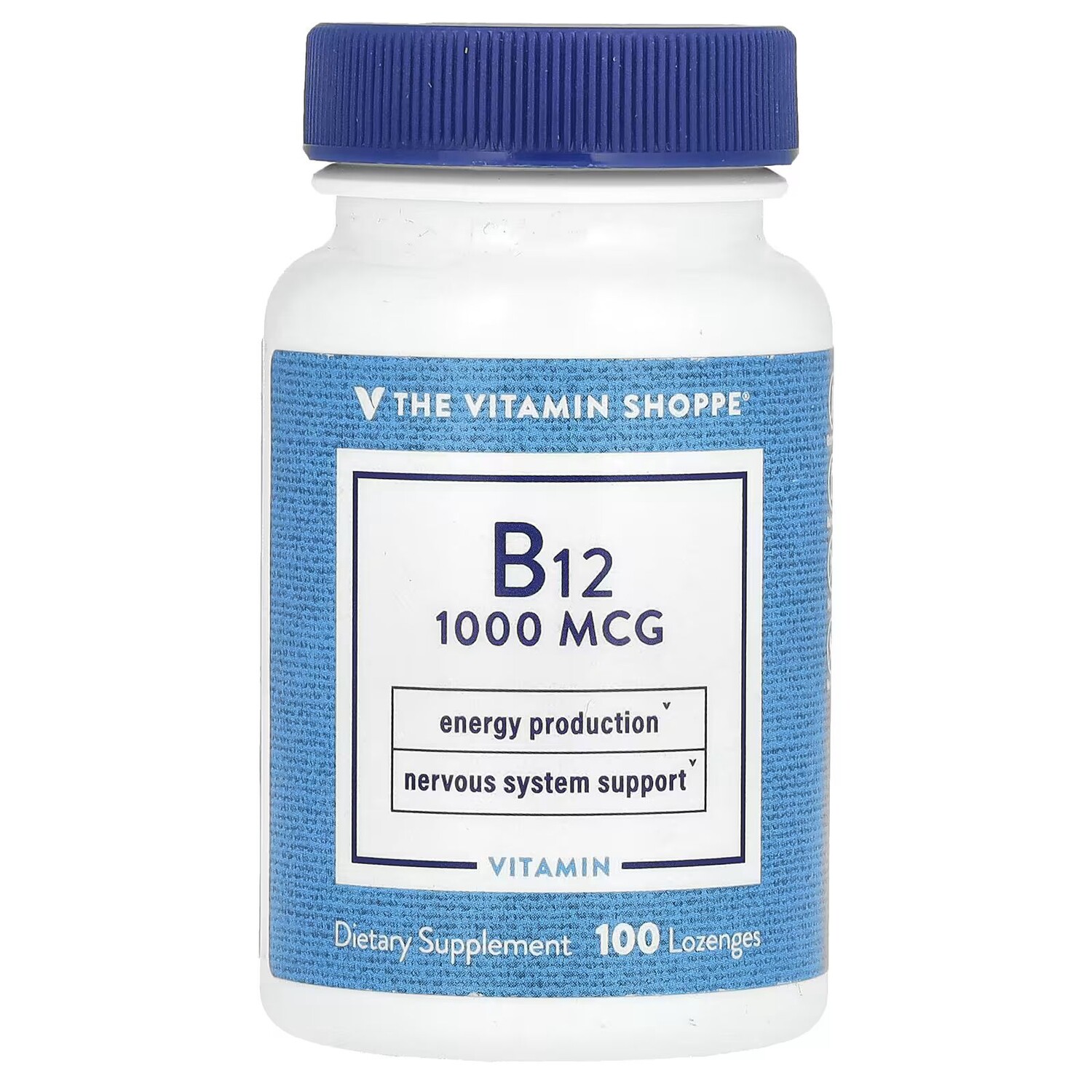 Витамин B12, 1000 мкг, 100 пастилок The Vitamin Shoppe
Витамин B12, 1000 мкг, 100 пастилок The Vitamin Shoppe