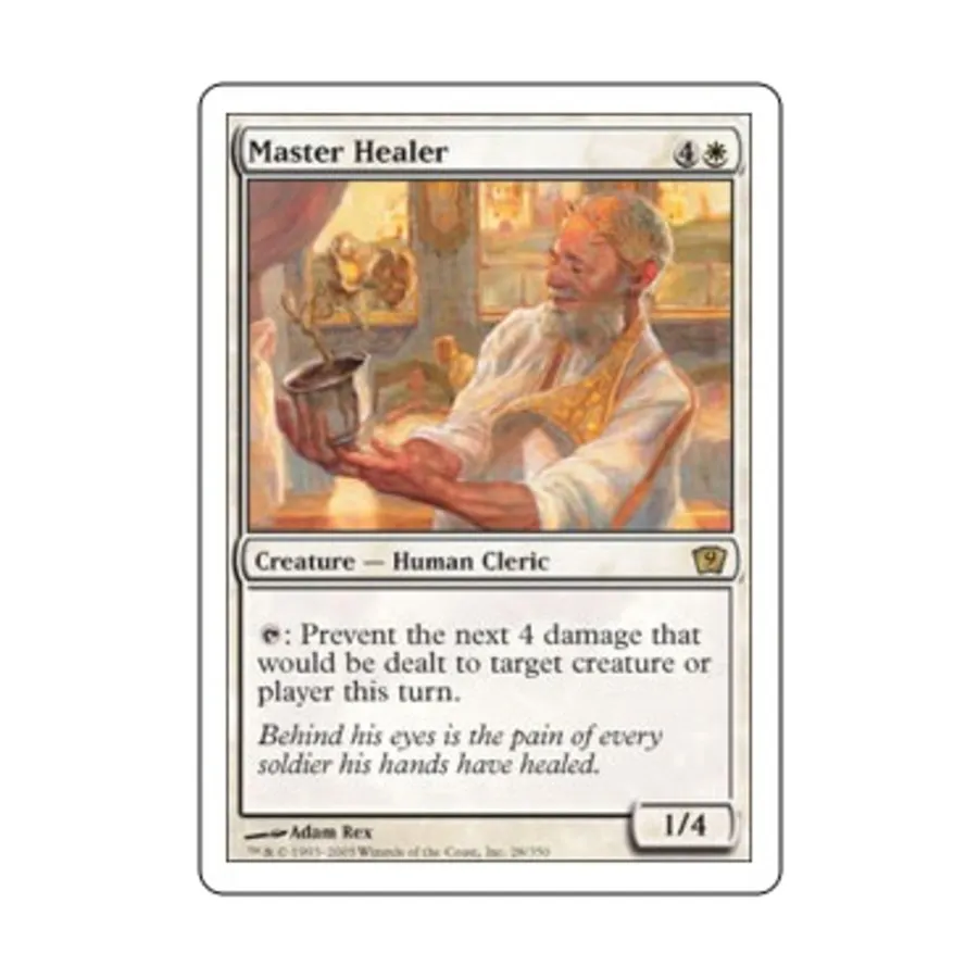 CCG Мастер-целитель (клавиша R), MTG - 9th Edition
CCG Мастер-целитель (клавиша R), MTG - 9th Edition