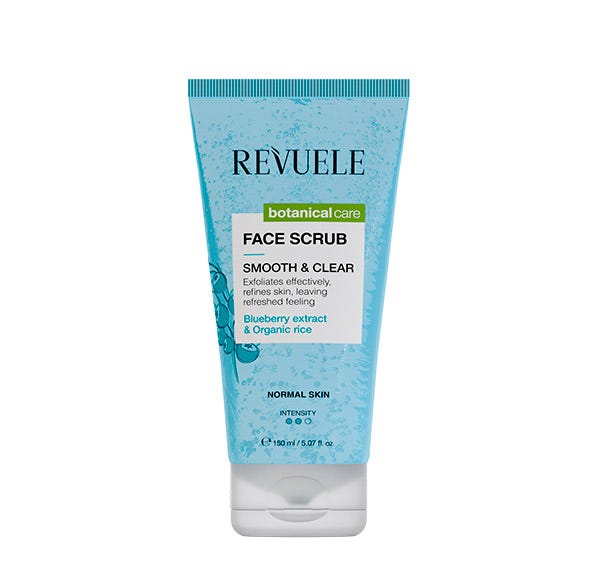 Нежный скраб для лица REVUELE Smooth & Clear, 150 мл
Нежный скраб для лица REVUELE Smooth & Clear, 150 мл