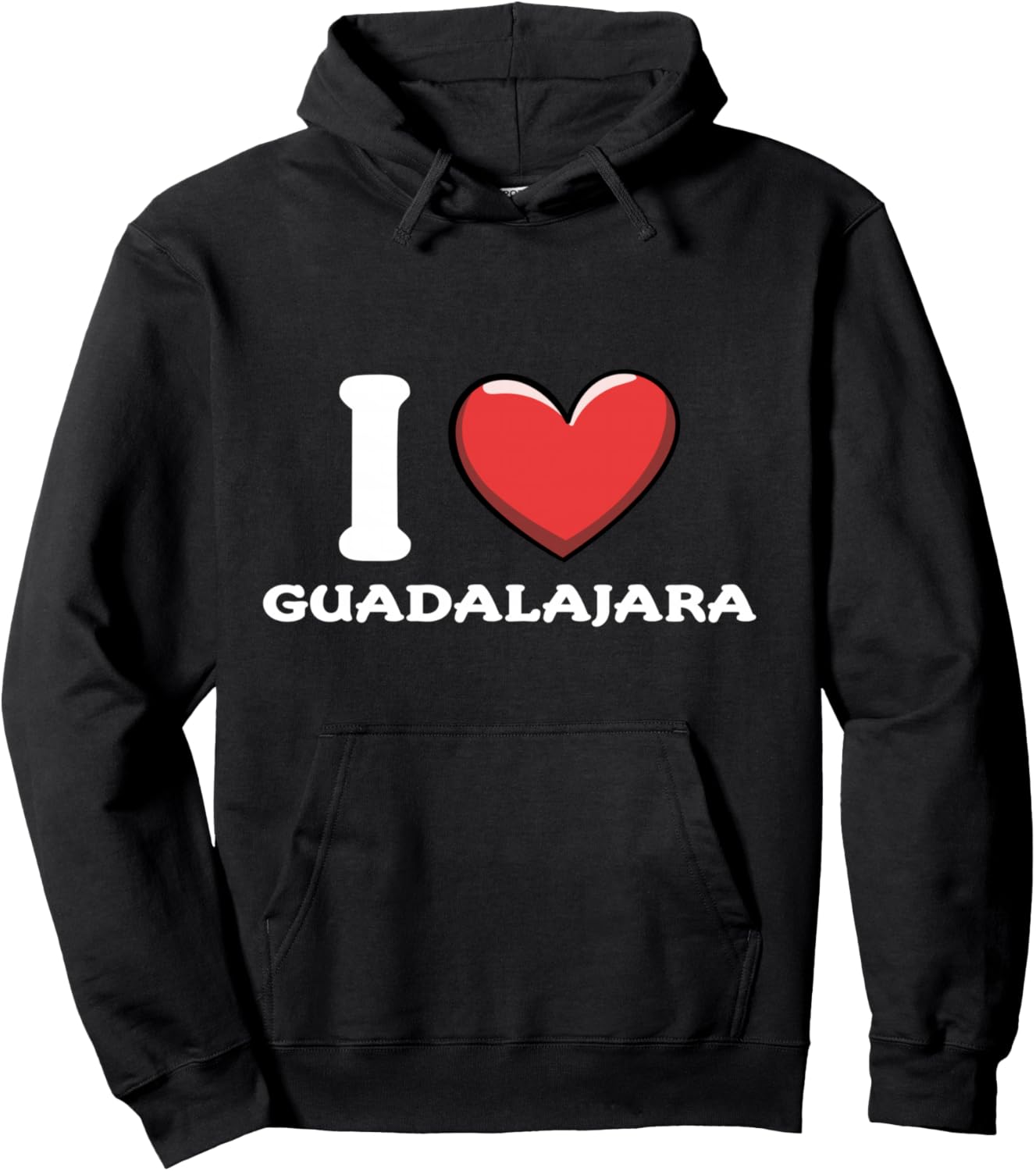 Толстовка с надписью «Я люблю Гвадалахару, Мексика» Mexico Love Apparel, черный
Толстовка с надписью «Я люблю Гвадалахару, Мексика» Mexico Love Apparel, черный