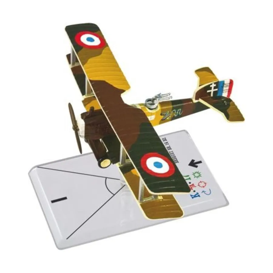 Breguet BR.14 B2 BR 107 — De Greffier & Marseille, Wings of War - WWI Miniatures, Series IV
Breguet BR.14 B2 BR 107 — De Greffier & Marseille, Wings of War - WWI Miniatures, Series IV
