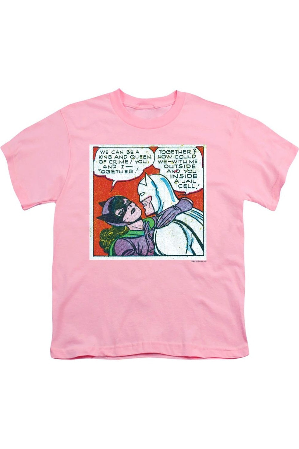 Футболка с коротким рукавом для подростков Batman в тюремной камере Gildan, розовый
Футболка с коротким рукавом для подростков Batman в тюремной камере Gildan, розовый