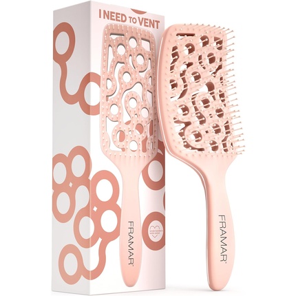 Профессиональная вентилируемая щетка для волос с лопаткой для сушки феном Framar
Профессиональная вентилируемая щетка для волос с лопаткой для сушки феном Framar