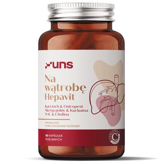 Uns, для печени Гепавит 60 растительных капсул
Uns, для печени Гепавит 60 растительных капсул