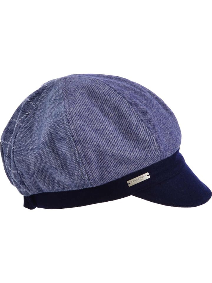 Бейсболка Seeberger Ballonmütze, синий 
Бейсболка Seeberger Ballonmütze, синий